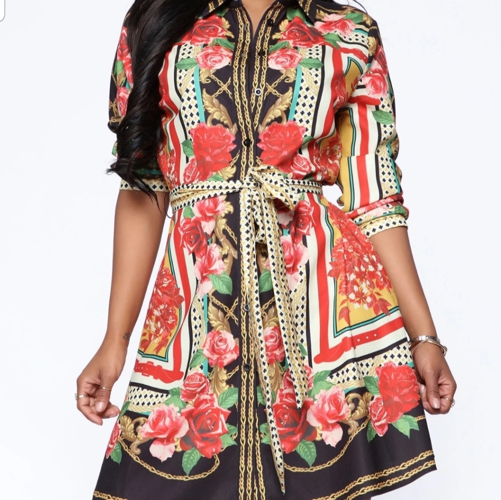 Beautiful floral dress(new)